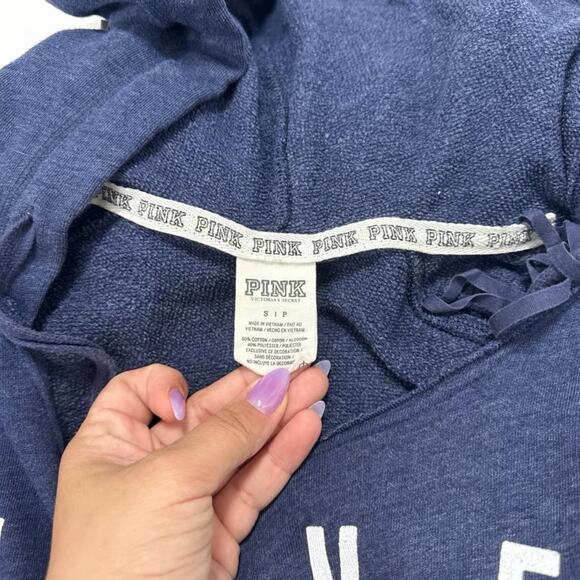 Y2K PINK Vintage Slouchy Hoodie Sweatshirt - Picture 4 of 4